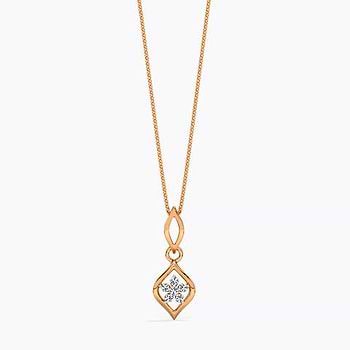 In Flower Diamond Pendant