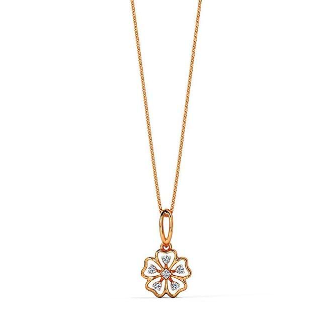 Caratlane diamond pendants sale