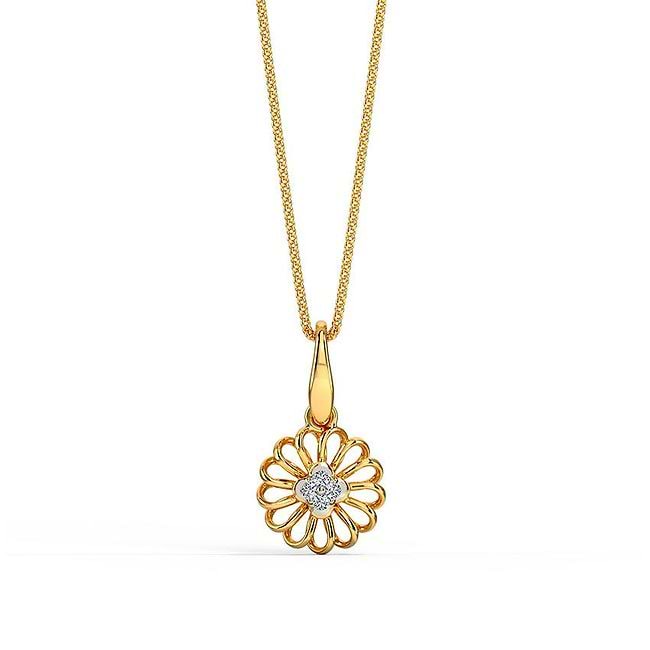 Caratlane diamond pendants sale