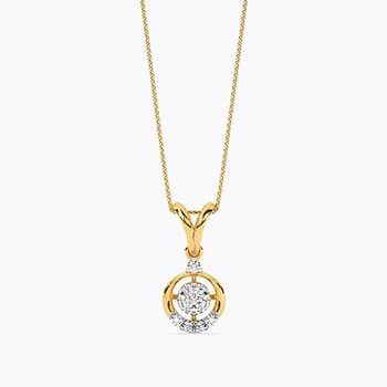 Celestial Cycles Diamond Pendant