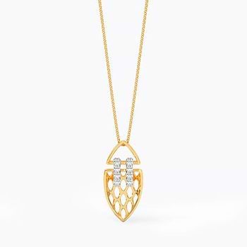 Eterna Weave Diamond Pendant