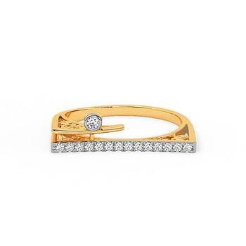 Seamless Sparkle Diamond Ring