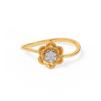 Floral Blink Diamond Ring