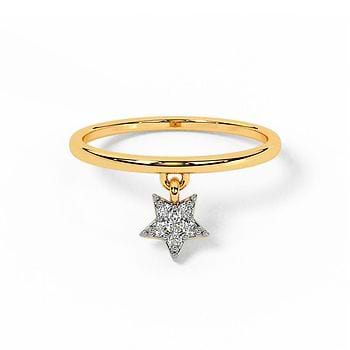 Swaying Twinkle Diamond Ring