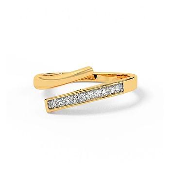 Opening Lines Diamond Ring