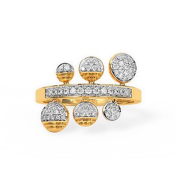 Nova Crest Diamond Ring