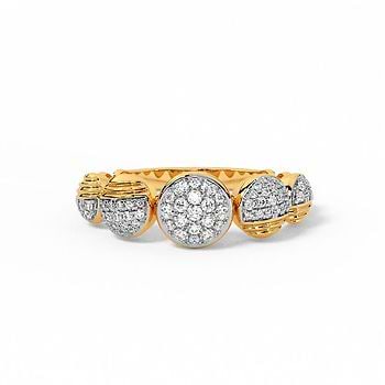 Serene Orbit Diamond Ring