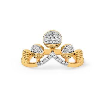 Sparky Nightfall Diamond Ring