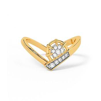 Dawn Blaze Diamond Ring