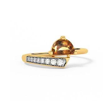 Sun Glance Gemstone Ring