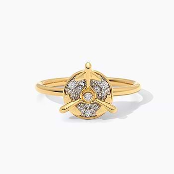 Sky Spinner Diamond Ring