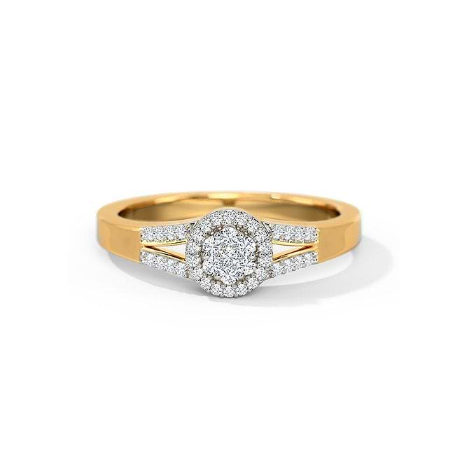 Buy Laya Twirl Diamond Ring Online | CaratLane