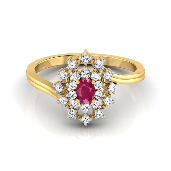 Caratlane ruby ring outlet