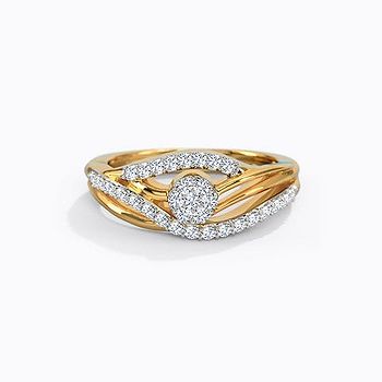 Iris Sparkle Diamond Ring