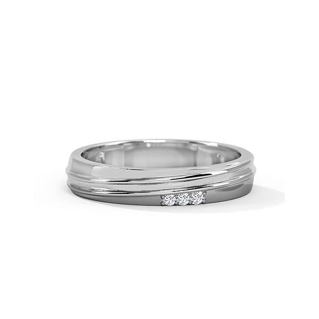 Love Struck Platinum Ring | Radiant Platinum Ring For Her | CaratLane