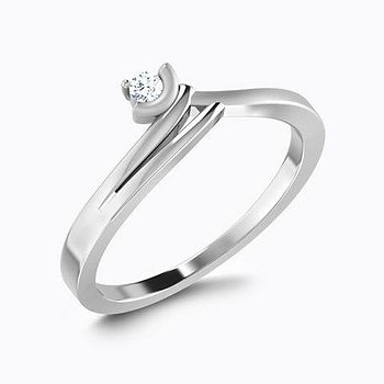 Ecstacy Platinum Ring