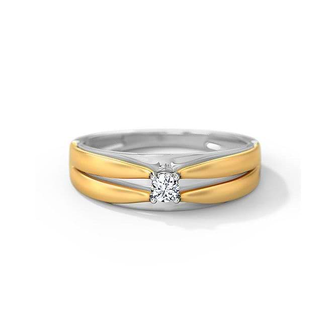 3 Diamond Platinum Love Bands JL PT R-8001