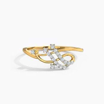 Laya Twirl Diamond Ring