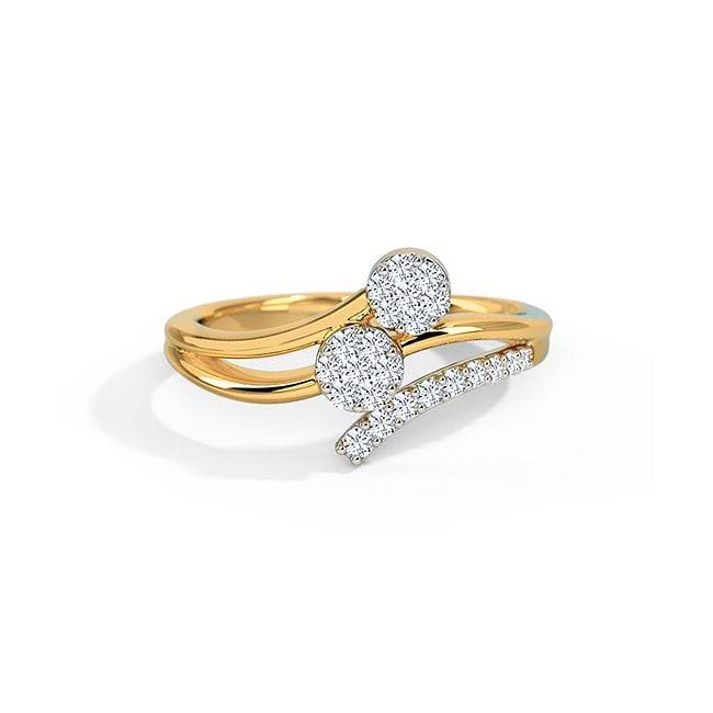 Shop Clone Cluster Diamond Ring Online - CaratLane US