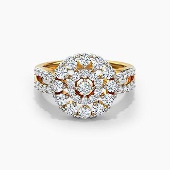 Diva Cluster Diamond Ring