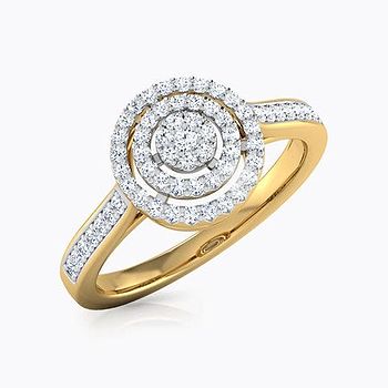 Ripple Dazzle Diamond Ring