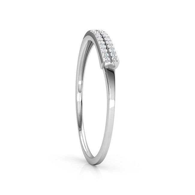 Caratlane white gold rings discount