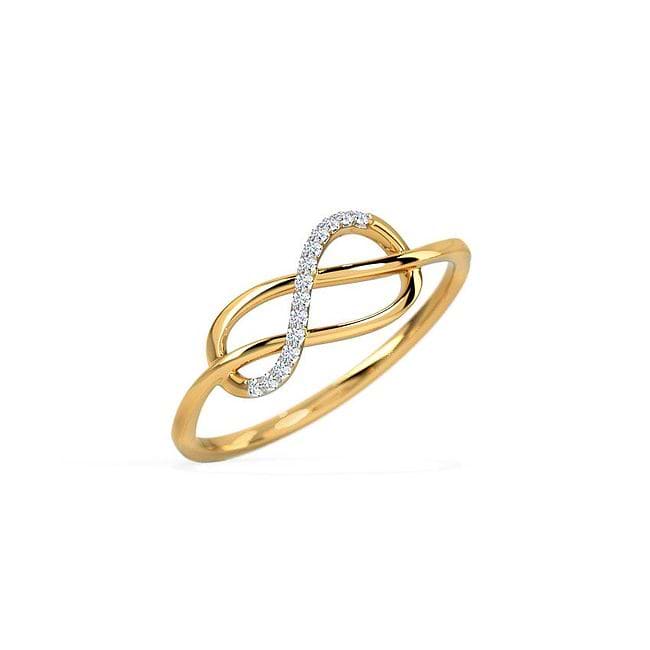 Infinity gold ring designs hotsell