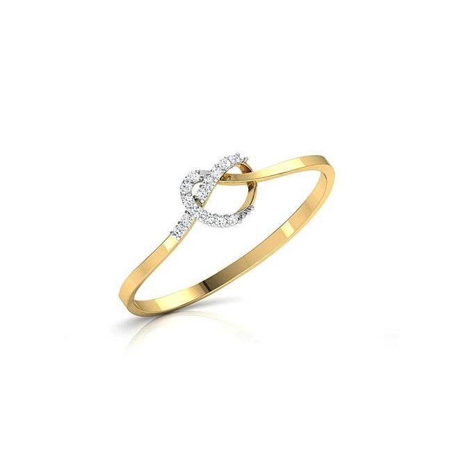 10k Two-Tone Fancy Ring Mounting - Quality Gold