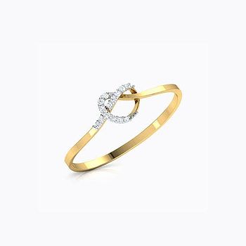 Silvia Love Knot Diamond Ring