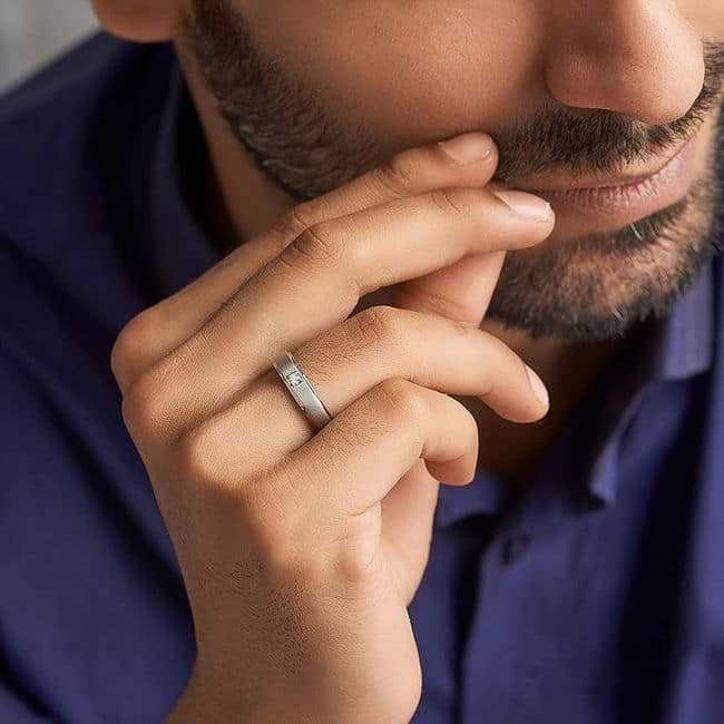 Asher Diamond Ring For Men Jewellery India Online - CaratLane.com