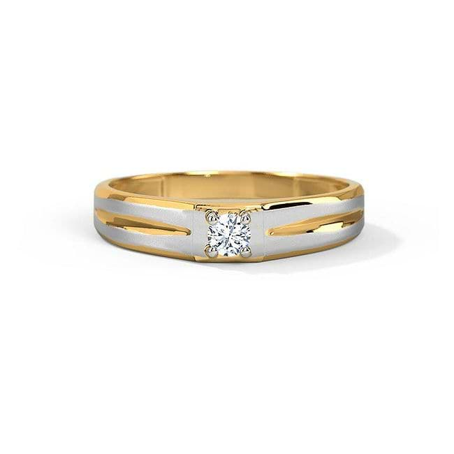 Buy quality Square shaped Diamond Ring for Men in Yellow Gold in Pune