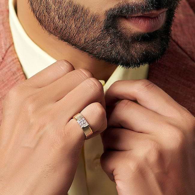 228 Rings For Men Designs, Buy Price @ 3230 - CaratLane.com | Gold rings  fashion, Mens gold diamond rings, Men diamond ring