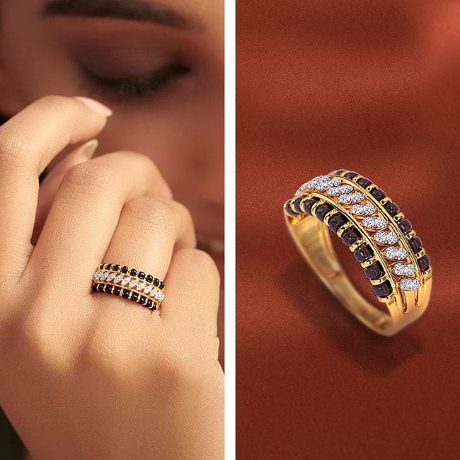 Caratlane cheap mangalsutra ring