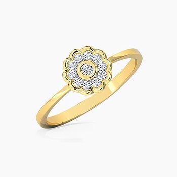 Floweret Diamond Ring