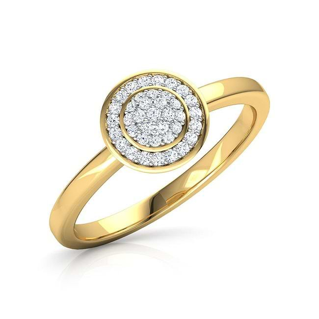 Buy Halo Diamond Band Online | CaratLane