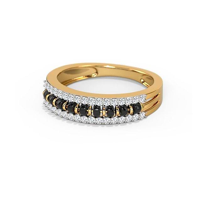 Shop Yukti Mangalsutra Diamond Ring Online CaratLane US
