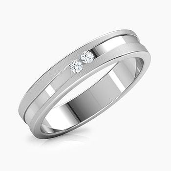 Juan Platinum Band for Men