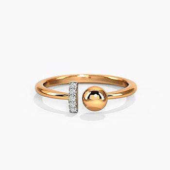 Orb Open Diamond Ring