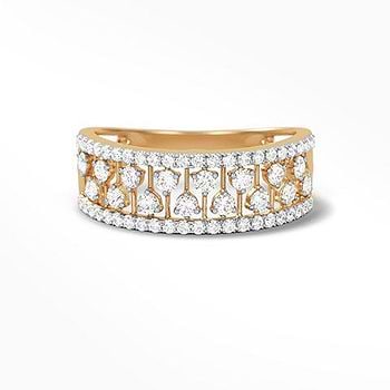 Linear Diamond Band