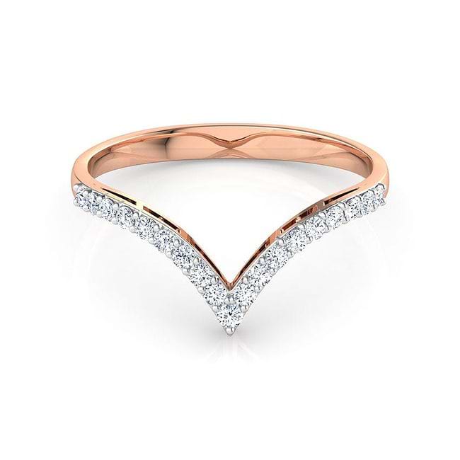 Apex Stackable Diamond Ring Timeless Diamond Rings CaratLane
