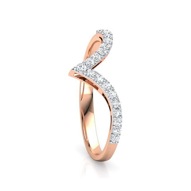 Apex Stackable Diamond Ring Timeless Diamond Rings CaratLane