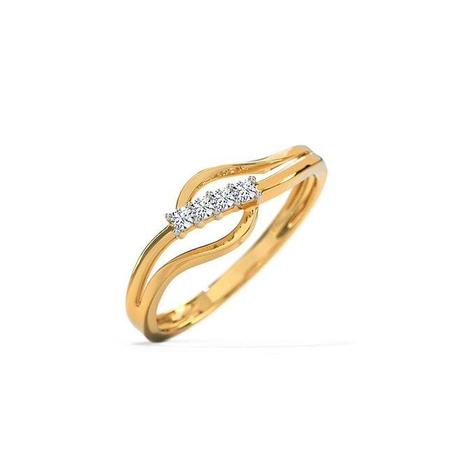 Lisa Glitter Diamond Ring