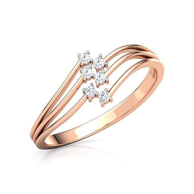 Mauli Jewels 0.60 Carat Diamond Engagement Rings for Women, 4-Prong, 14K  Solid Rose Gold Wedding and Promise Ring Gifts for Her - Walmart.com