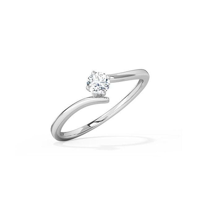 Buy Angel Platinum Ring Online | CaratLane