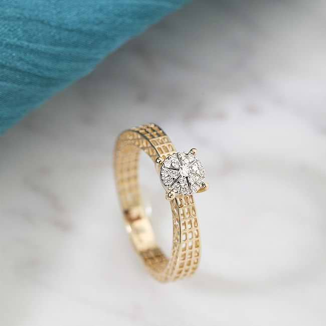 Mesh top cluster ring
