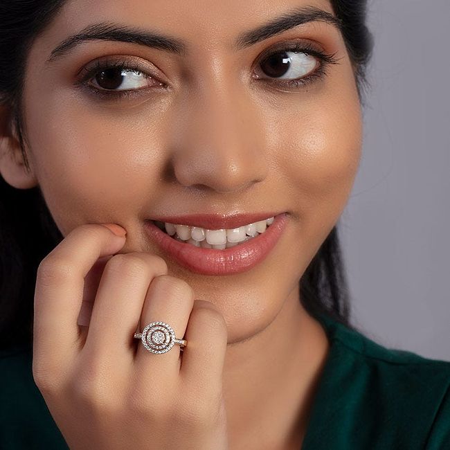 Adjustable ring caratlane sales