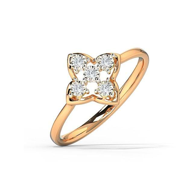 Glitter Miracle Plate Diamond Ring