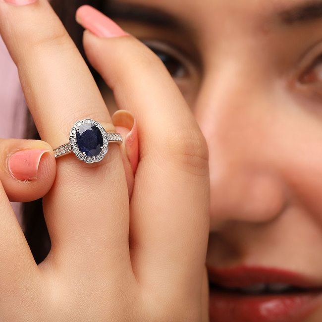Shop Etty Gemstone Ring Online CaratLane US