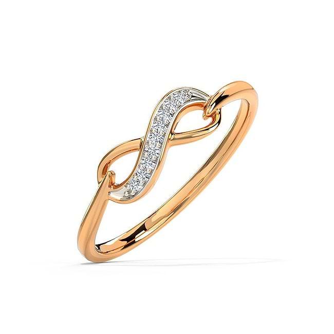 Infinity Fore Life Diamond Ring Diamond Ring For Her CaratLane