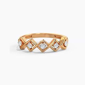 Chloe Quad Diamond Band 